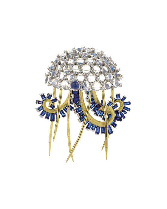 Tiffany & Co. Jean Schlumberger 水母胸針,價格電洽。